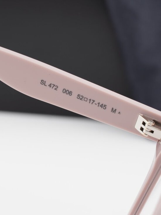 Saint Laurent SL472 006 Cat Eye Eyeglasses – Pink 52mm main image 8